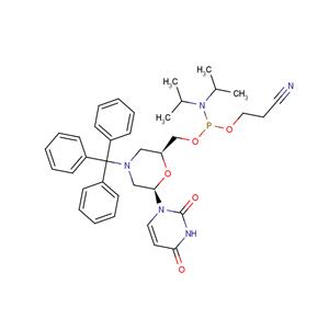 N-Trityl-morpholino-U-5'-O-phosphoramidite