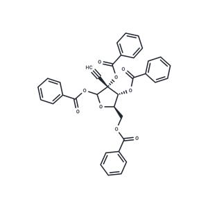 1',2',3',5'-Tetra-O-benzoyl-2'-beta-C-ethynyl-D- ribofuranose