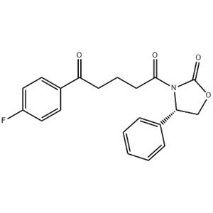 1-(4-Fluoro-phenyl)-5-(2-oxo-4-phenyl-oxazolidin-3-yl)-pentane-1,5-dione