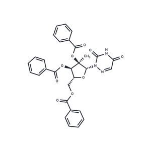 2',3',5'-Tri-O-benzoyl-2'-b-C-methyl-6-azauridine