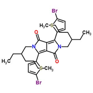 3,6-Bis(5-bromo-2-thienyl)-2,5-bis(2-ethylhexyl)-2,5-dihydropyrrolo[3,4-c]pyrrole-1,4-dione