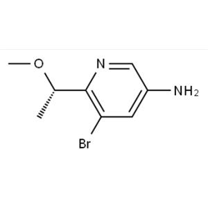 (S)-5-bromo-6-(1-methoxyethyl)pyridin-3-amine