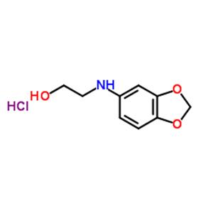 N-(2-Hydroxyethyl)-3,4-methylenedioxyaniline hydrochloride