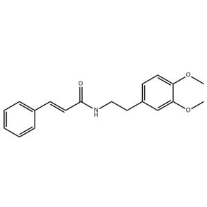 2-Propenamide, N-[2-(3,4-dimethoxyphenyl)ethyl]-3-phenyl-, (2E)-