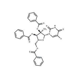 2',3',5'-Tri-O-benzoyl-2'-C-methyl-5-fluorouriddine