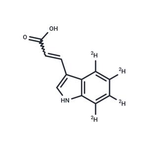 3-Indoleacrylic acid-d4