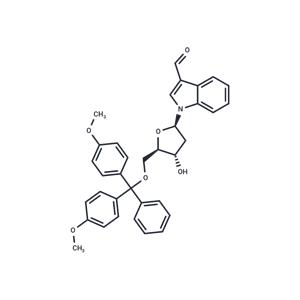 5'-O-(4,4'-Dimethoxytrityl)-3-formylindole-2'-deoxyriboside