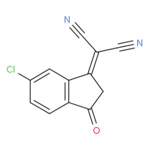 2-(6-chloro-2,3-Dihydro-3-oxo-1H-inden-ylidene)-propanedinitrile