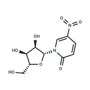 1-(b-D-Ribofuranosyl)-5-nitropyridine-2(1H)-one