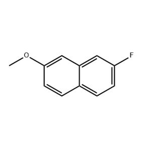 Naphthalene, 2-fluoro-7-methoxy- (9CI)