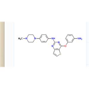 Thieno[3,2-d]pyrimidin-2-amine,4-(3-aminophenoxy)-N-[4-(4-methyl-1-piperazinyl)phenyl]-