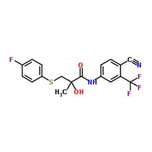 N-[4-Cyano-3-(trifluoromethyl)phenyl]-3-[(4-fluorophenyl)thio]-2-hydroxy-2-methylpropionamide