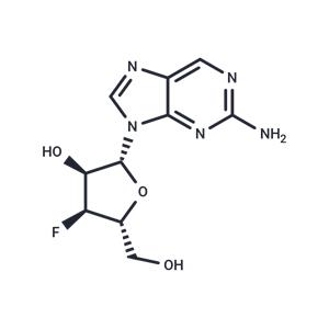 2-Amino-9-(3-deoxy-3-fluoro-beta-D-ribofuranosyl)purine