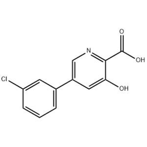 5-(3-chlorophenyl)-3-hydroxypicolinic acid