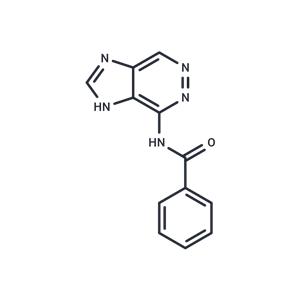 N-1H-imidazo[4,5d ? ]pyridazin-7-yl benzamideN4-Benzoyl-2-aza-3'-deazaadenine