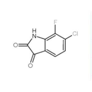 6-Chloro-7-fluoro-1H-indole-2,3-dione