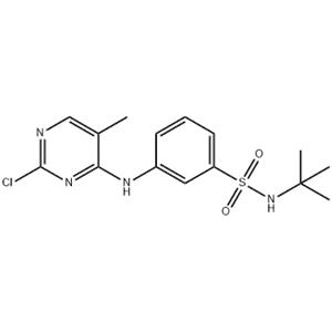 N-(tert-Butyl)-3-((2-chloro-5-methylpyrimidin-4-yl)amino)benzenesulfonamide,