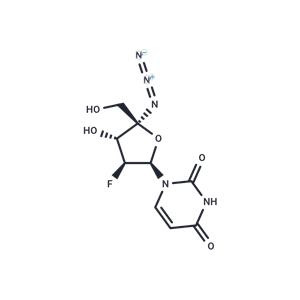 4'-Azido-2'-deoxy-2'-fluoro-beta-D-arabinouridine