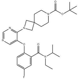 1,1-Dimethylethyl 2-[5-[2-[[ethyl(1-methylethyl)amino]carbonyl]-4-fluorophenoxy]