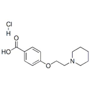 4-(2-(piperidin-1-yl)ethoxy)benzoic acid hydrochloride