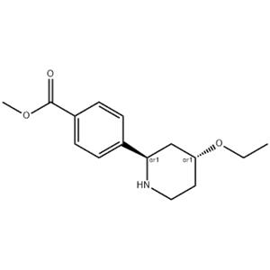 Rel-methyl 4-((2S,4S)-4-ethoxypiperidin-2-yl)benzoate