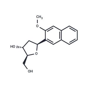 1-alpha-D-(3-Meth oxynaphthalen-2-yl)-2'-deoxy riboside; (1S)-1,4-Anhy dro-2-deoxy-1-C-(3-methoxy)-naphthalenyl)-D-erythro-pentitol