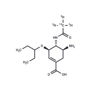 Oseltamivir-13C-d3 Acid