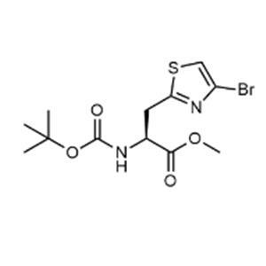 Methyl(S)-3-(4-bromothiazol-2-yl)-2-((tert-butoxycarbonyl)amino)propanoate