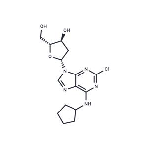 2-Chloro-N6-cyclopentyl 2'-deoxy- ? adenosine