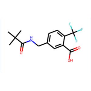 5-(Tert-butylcarbonylamino)methyl-2-trifluoromethyl-benzoic acid