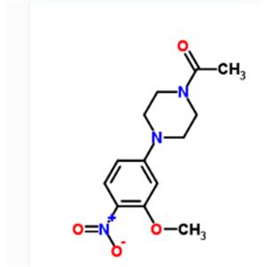 1-(4-(3-Methoxy-4-nitrophenyl)piperazin-1-yl)ethanone