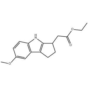 ethyl 2-(7-methoxy-1,2,3,4-tetrahydrocyclopenta[b]indol-3-yl)acetate