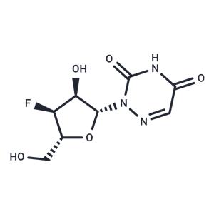 3'-Deoxy-3'-fluoro-6-azauridine