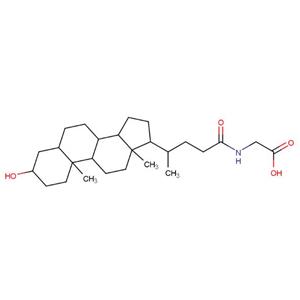 N-[(3a,5b)-3-hydroxy-24-oxocholan-24-yl]-(9CI) Glycine