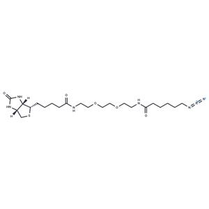 Biotin-PEG2-C6-azide