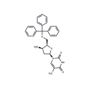3'-b-Amino-2',3'-dideoxy-5'-O-methoxytrityl-5-methyluridine