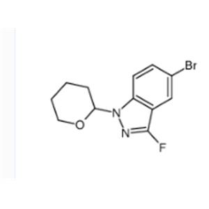 5-bromo-3-fluoro-1-(tetrahydro-2H-pyran-2-yl)-1H-indazole
