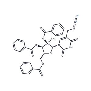 5-Azidomethyl-2'-beta-methyl-2',3',5'-tri-O-benzoyluridine