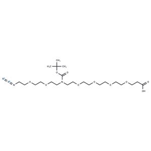 N-(Azido-PEG2)-N-Boc-PEG4-acid