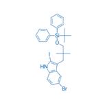 5-Bromo-3-(3-((tert-butyldiphenylsilyl)oxy)-2,2-dimethylpropyl)-2-iodo-1H-indole pictures