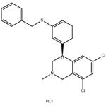 Isoquinoline, 6,8-dichloro-1,2,3,4-tetrahydro-2-methyl-4-[3-[(phenylmethyl)thio]phenyl]-, hydrochloride ( pictures