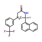 (R)-N-(1-(Naphthalen-1-yl)ethyl)-3-(3-(trifluoromethyl)phenyl)propanamide pictures