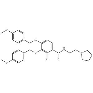 2-chloro-3,4-bis((4-methoxybenzyl)oxy)-N-(2-(pyrrolidin-1-yl)ethyl)benzamide