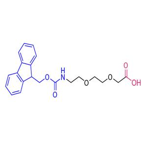 8-(9-Fluorenylmethyloxycarbonyl-amino)-3,6-dioxaoctanoic acid