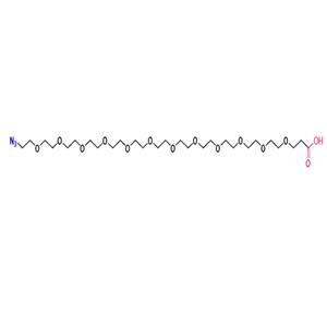 1-azido-3,6,9,12,15,18,21,24,27,30,33,36-dodecaoxanonatriacontan-39-oic acid