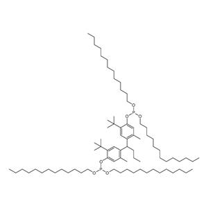 butylidenebis[2-tert-butyl-5-methyl-p-phenylene]-P,P,P',P'-tetratridecylbis(phosphine)