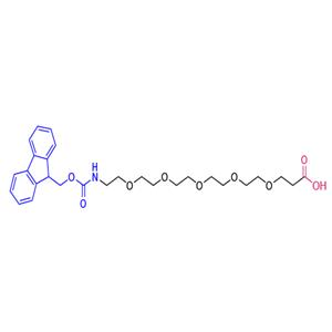 1-(9H-fluoren-9-yl)-3-oxo-2,7,10,13,16,19-hexaoxa-4-azadocosan-22-oic acid