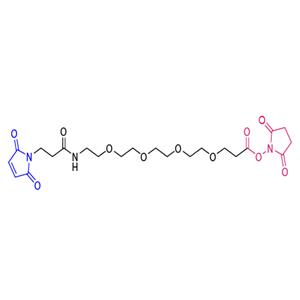 2,5-dioxopyrrolidin-1-yl 1-(2,5-dioxo-2,5-dihydro-1H-pyrrol-1-yl)-3-oxo-7,10,13,16-tetraoxa-4-azanonadecan-19-oate