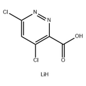 4,6-Dichloro-3-pyridazinecarboxylic acid, lithium salt (1:1)