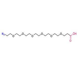 1-azido-3,6,9,12,15,18-hexaoxahenicosan-21-oic acid